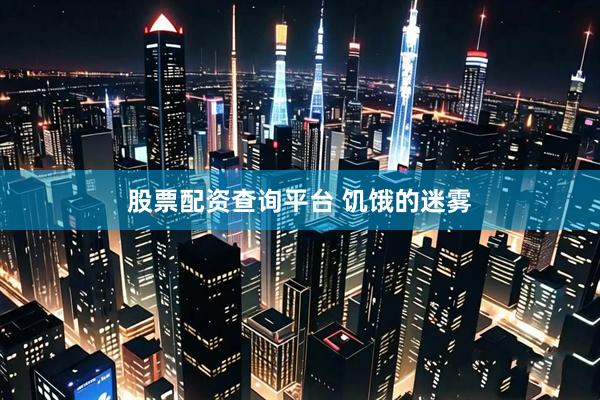 股票配资查询平台 饥饿的迷雾